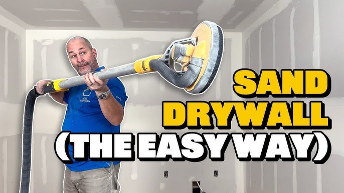 How to Wet-Sand Drywall to Avoid Dust