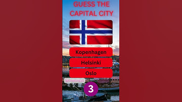 GUESS THE CAPITAL CITY PART 4 #shorts #quiz #challenge #flag