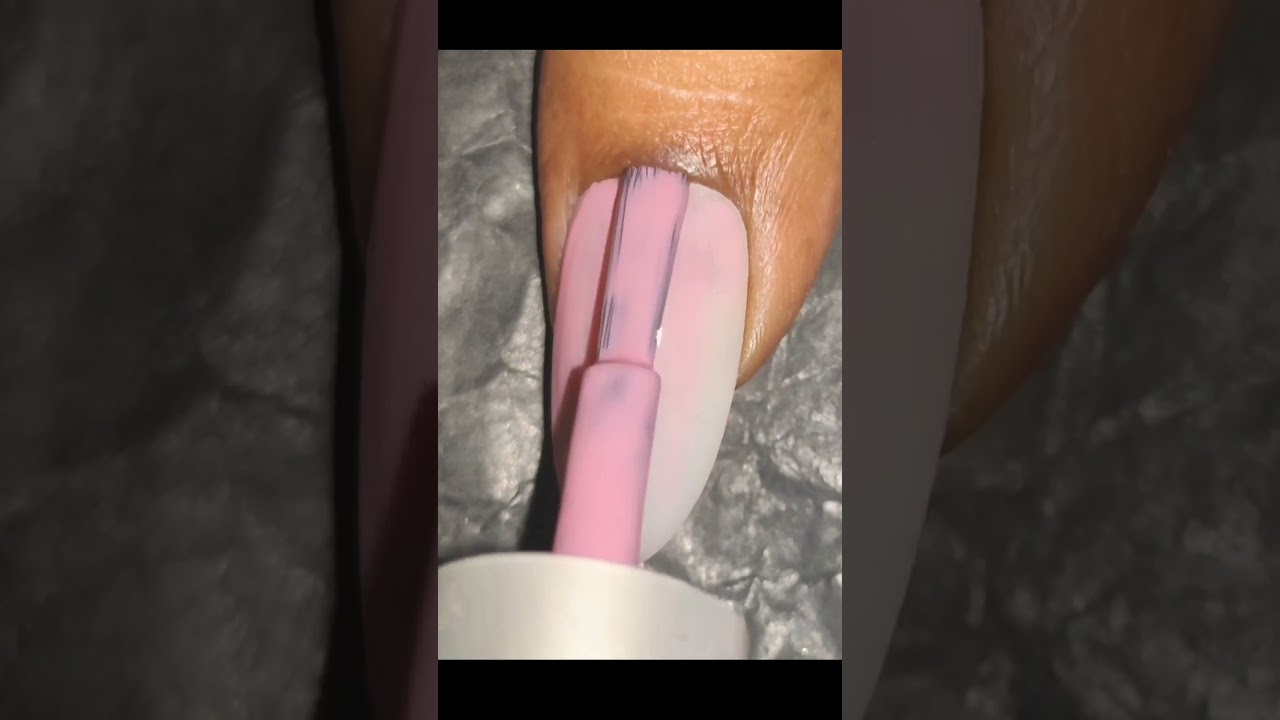 Freehand henna nail art design 