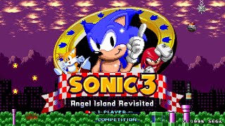 Sonic 3 A.I.R: Sonic 1 Edition II ✪ Full Game Playthrough (1080p/60fps)