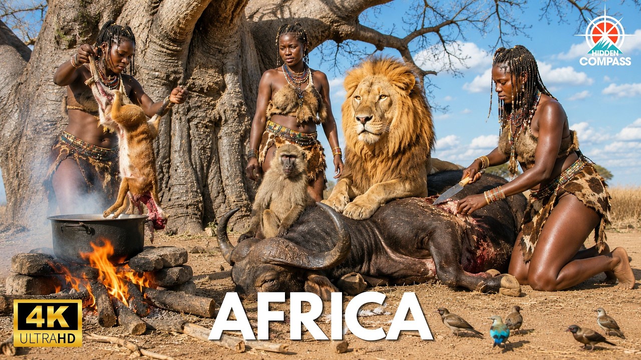 Living in Africa | Raw Life in an Untouched Ancient Tribe will SHOCK you | 4K Travel Documentary
