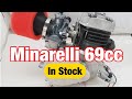 Minarelli Hybrid 69cc w  MZ65 Tuned Exhaust and VM20 Carb w  Filter