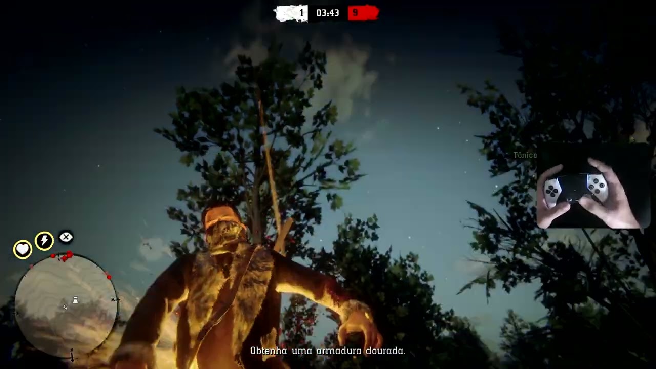 🎮 HANDCAM RED DEAD ONLINE - Ciclone de Ouro no brejo de LAGRAS. 😅