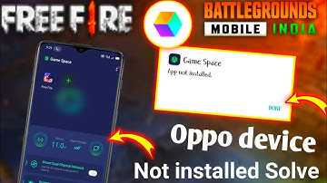 How to fix the problem of installing game space on Oppo Realme mobile | game space not installed fix