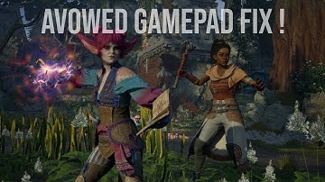 Avowed gamepad not working Steering Wheel not detected fix gamepad issue Controller fix