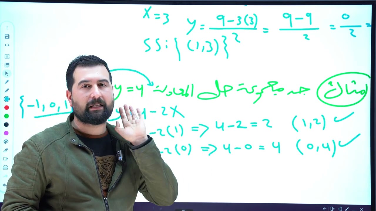 رياضيات الاول مهني /صناعي / فصل الاول /