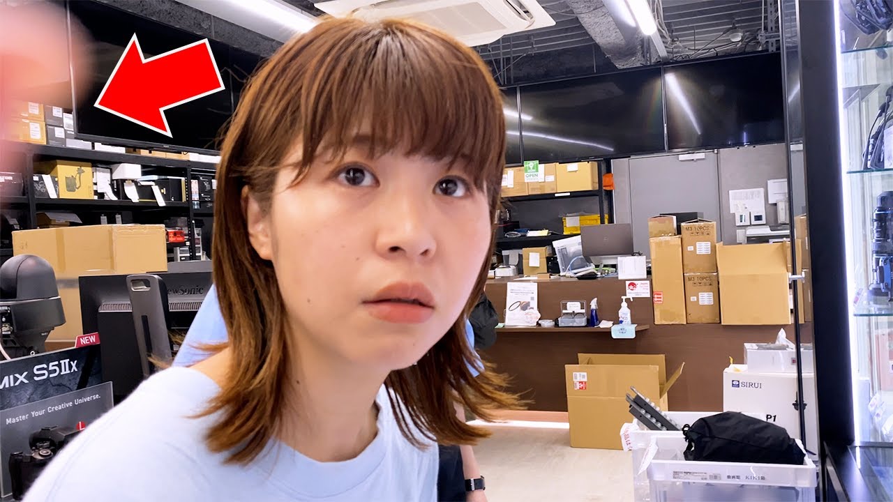撮影機材買いに行ったけど、それ以前の問題発生