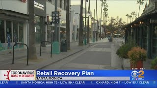 Santa Monica Working To Retool Shopping Areas For Curbside Pickup