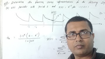 Fourier Series -18 | Solution of 3.22(b)  of Oppenheim | Chapter3 | Signals and Systems
