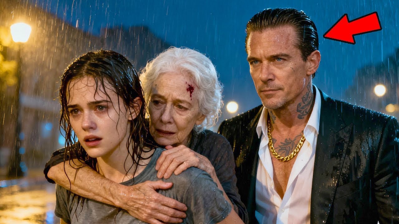 Delivery Girl Gave Up Her Job To Save A Dying Old Woman, Hours Later, Mafia Boss Knocked On Her Do