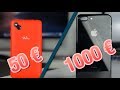 Wiko 50 vs iphone 1 000