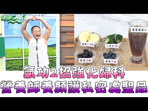營養師推薦自製蔬果汁 養顏 護私密處聖品!2招氣功 強化婦科! 健康2.0 精華 劉怡里 營養師 彥寬老師 鄒瑋倫 中醫師 @tvbshealth20