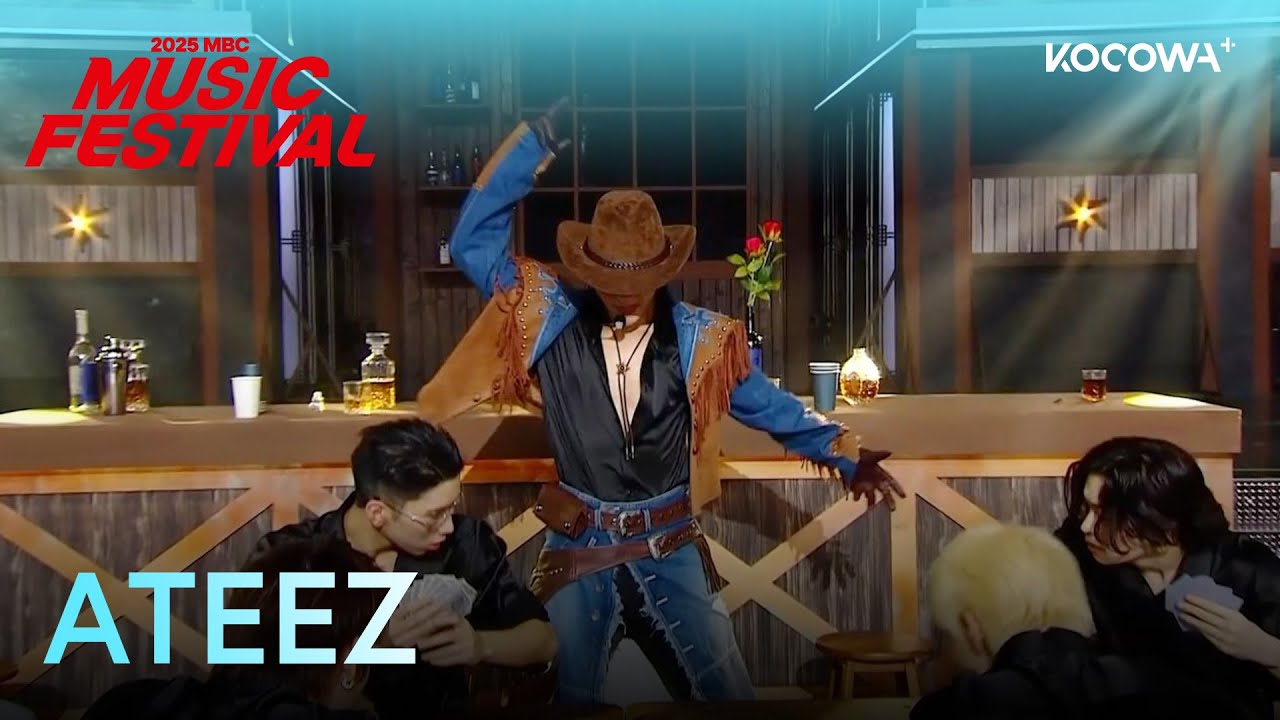 ATEEZ - DJANGO | 2025 MBC Music Festival | KOCOWA+