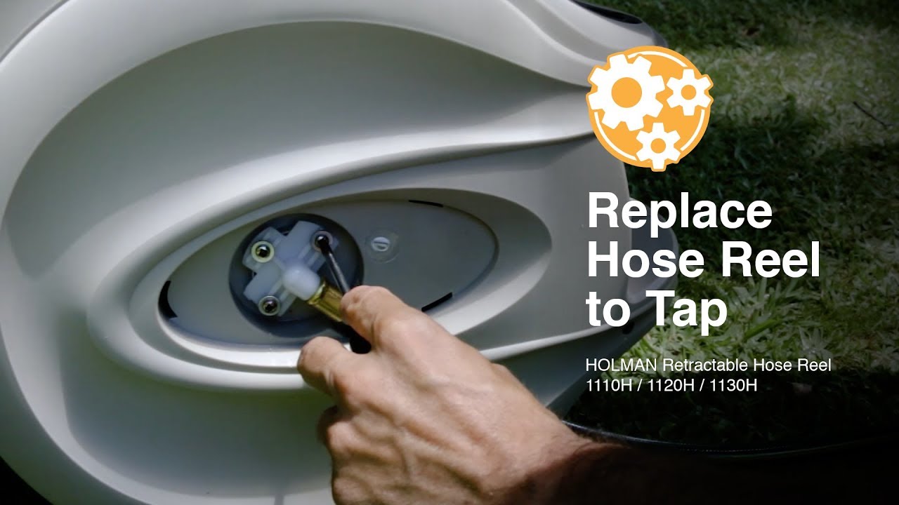 How to Replace the Hose Reel-to-Tap in a Holman Retractable Hose