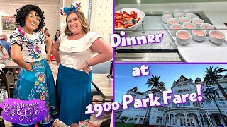 Disney World 1900 PARK FARE Dinner | New Characters & What to Know