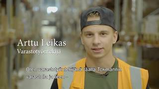 Perehdytysvideo Varastotyöhön Case Tokmanni