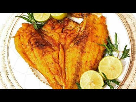 ماهی بریان و خوش مزه