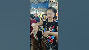 Cài tóc giả đẹp giữa hội chợ đêm #caitocgia