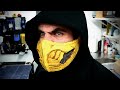 DIY Scorpion Mask - EVA Foam - Mortal Kombat