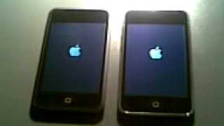 1G vs 2G iPod Touch Speedtest: Booting