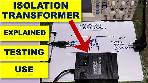 {441} ISOLATION Transformer / What Is Isolation Transformer / How to Test Isolation Transformer