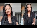 SAVE YOUR EDGES! | FIRST SENEGALESE TWIST OF 2019 | JANET COLLECTION BRAIDING HAIR