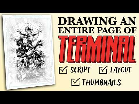How To Layout a Comic Book Page | Terminal Part 1
