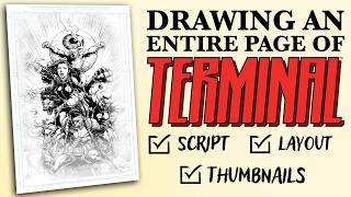 How To Layout a Comic Book Page | Terminal (Part 1)