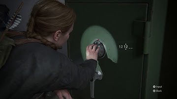 The Last of Us Part ll - The Descent: Hotel Blacray: 121879 Wifi Safe Code Puzzle Gameplay (2020)