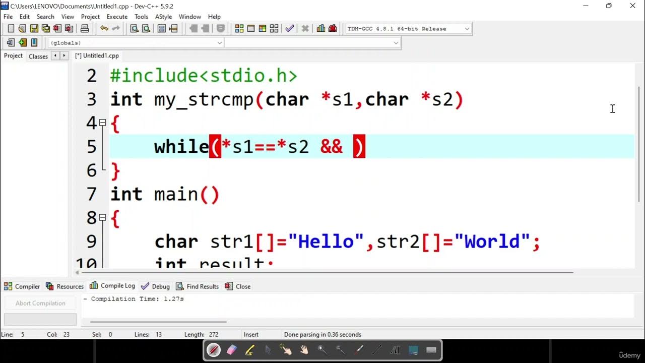 String Comparison Using Pointers in C: Efficient and Accurate String ...