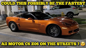 MAX EFFORT N/A C6 Z06 E85 vs TESLA MODEL S PLAID * Elon won