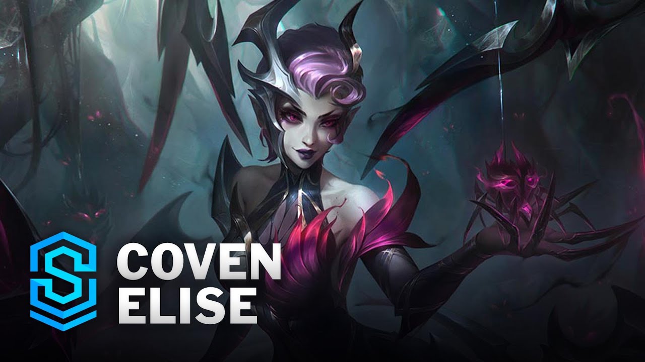 Coven Elise Skin Spotlight League Of Legends Youtube