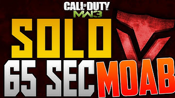 MW3: BEAST *SOLO* 65 SECOND MOAB IN KILL CONFIRMED By Volt Realizd (New Recruit)