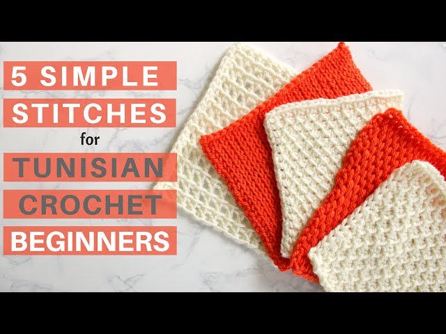 Tunisian Crochet Tutorial… Basic Tunisian Crochet Stitch