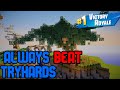 how to win against Hypixel Skywars Tryhards