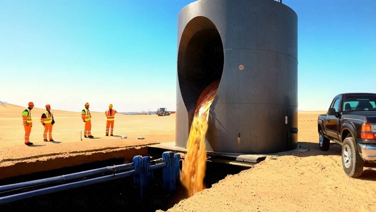 L'Égypte Perce Le Sahara Pour Laisser Entrer La Méditerranée Sans Réaliser Ce Qui Va Se Passer
