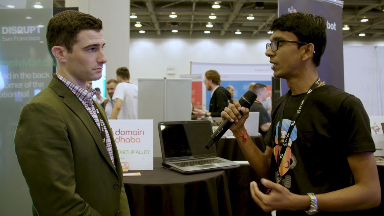 2018 Tech Crunch Disrupt - 37 of 100 Startups - Domain Dhaba