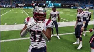 Madden NFL 22 Gameplay: New England Patriots vs Detroit Lions - (Xbox Series X) [4K60FPS]
