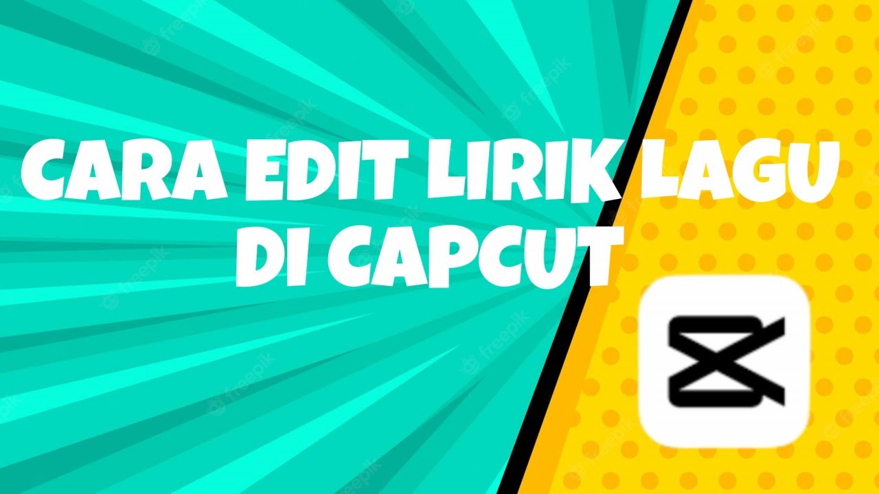 Cara Edit Lirik Lagu Di Capcut YouTube