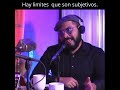 Hay limites que son subjetivos. completo: https://www.facebook.com/NYDMEDIA/videos/3920945701508124