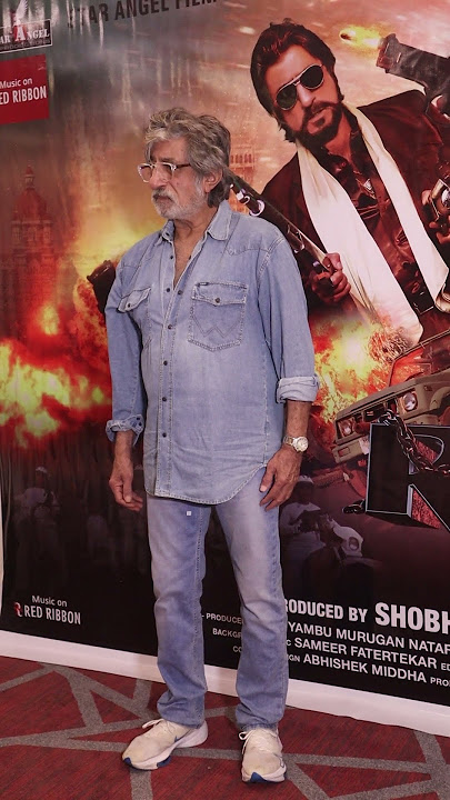 Shakti Kapoor at The music launch of James Barla's Rocky The Slave on Lalitya Munshaw's Red Ribbon