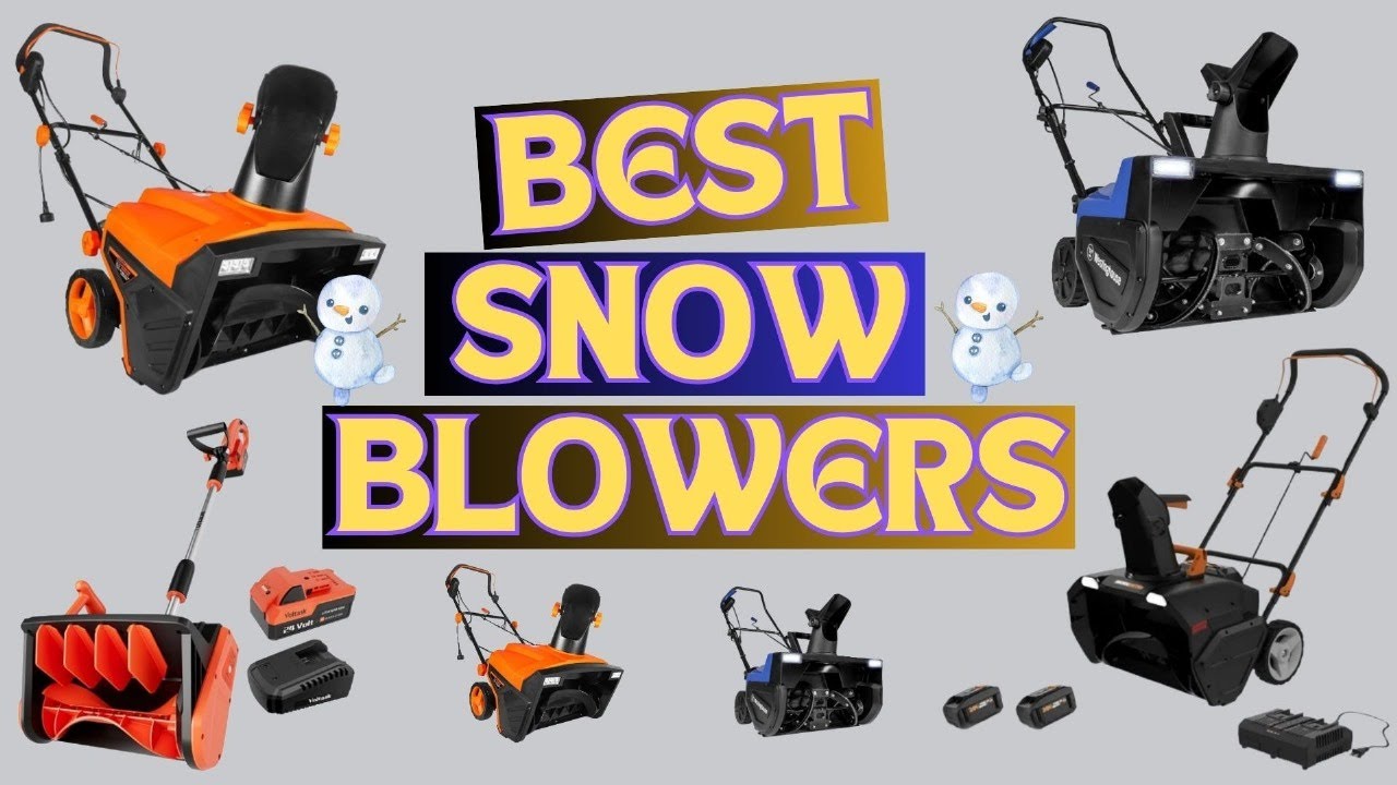 Best Snow Blowers (Top 5) – Ultimate Guide & Reviews - YouTube