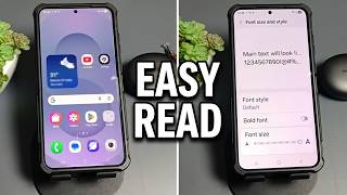 How to Fix Hard to Read Text Problem on Any Samsung Phone for Clear Display and Easy Reading 2026