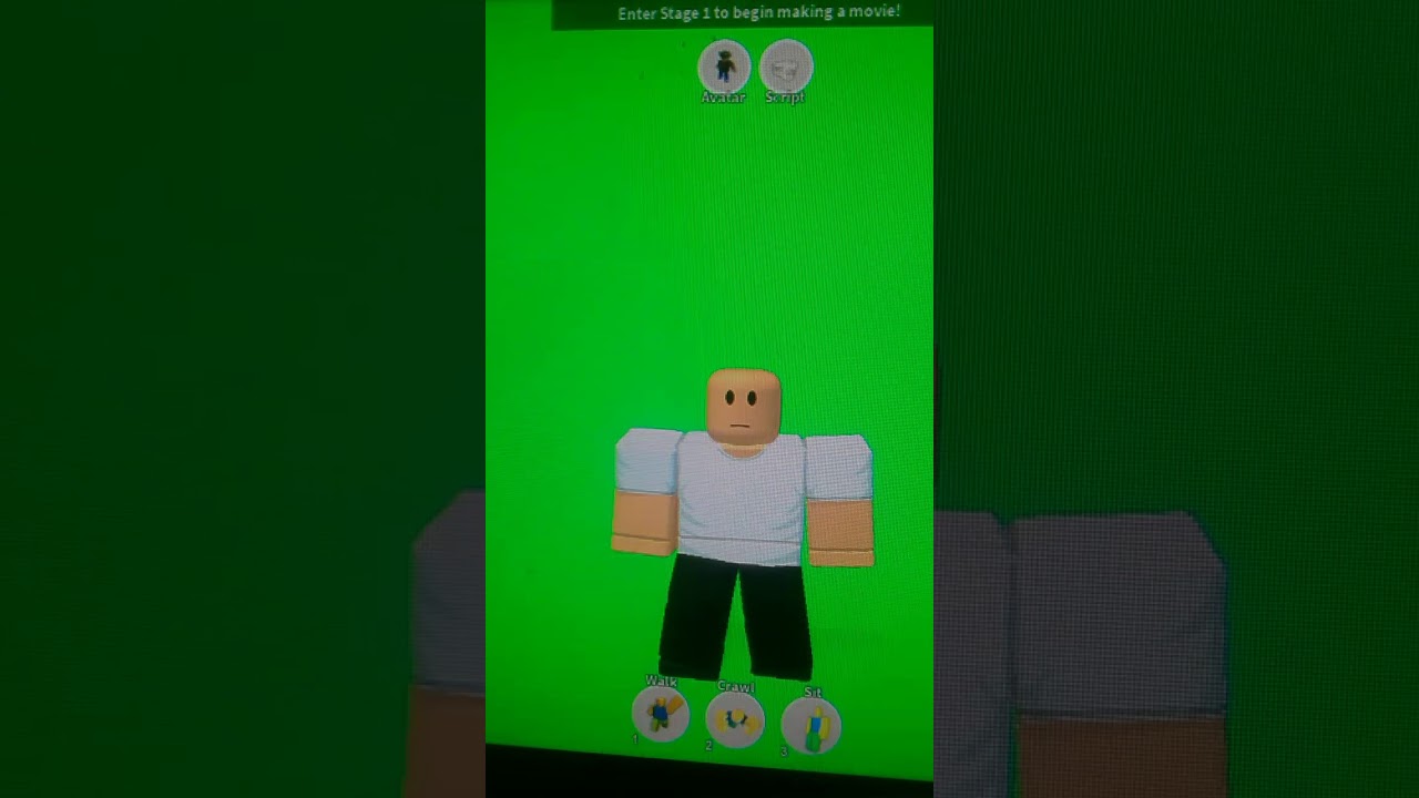 roblox avatar green screen