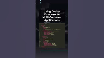 Using Docker Compose for Multi-Container Applications ##ai ##artificialintelligence #Using #Docker