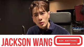 Jackson Wang Talks About His Life Like Wax Figure