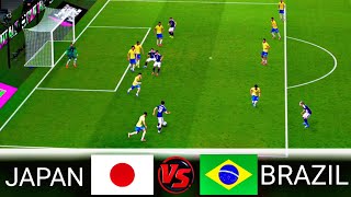 28 June 2026 | Brazil vs Japan | FIFA World Cup 2026 | eFootball Gameplay 4K