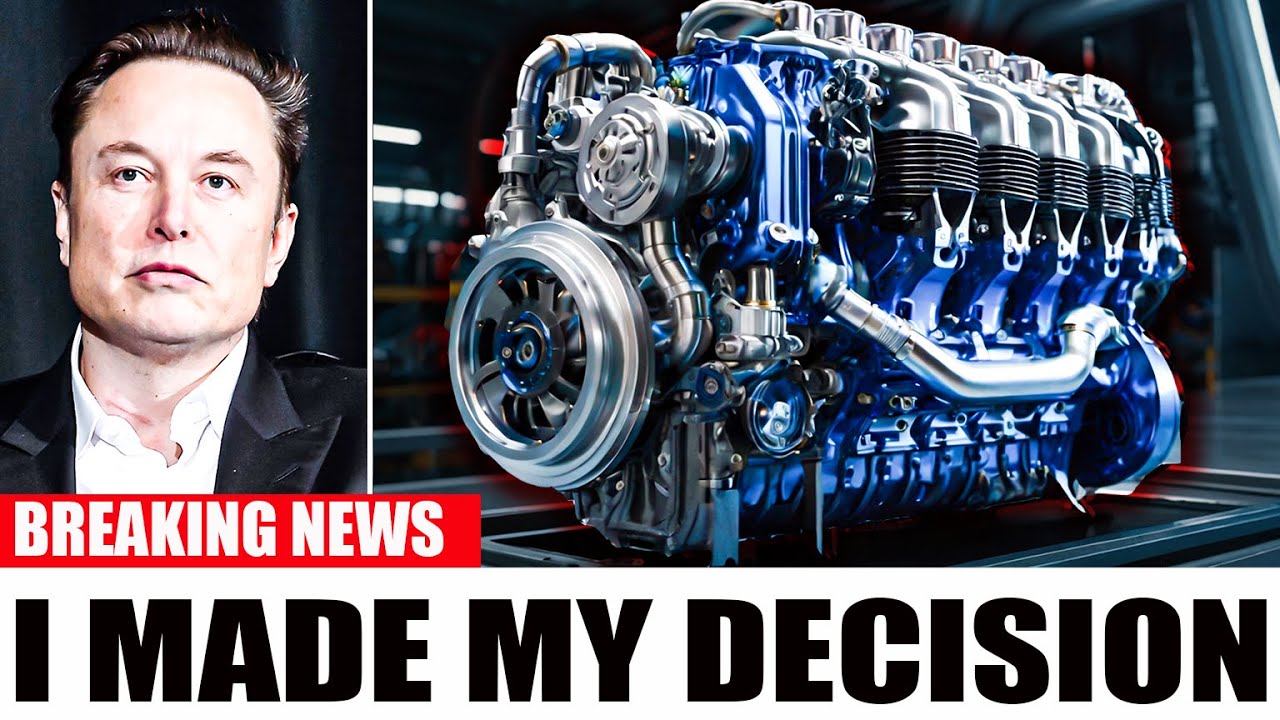 Elon Musk: 'My New Water Engine Changes Everything'!