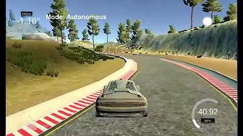 Udacity Term2 PID speed and steering controller fastest lap 44s