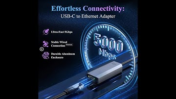Minthouz USB-C to RJ45 5Gbps Ethernet Adapter